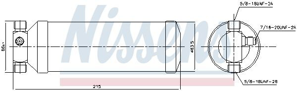 Осушитель кондиционера Nissens 95036 цена, от 22.71 USD