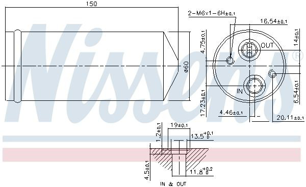 Ресивер кондиционера Nissens 95142