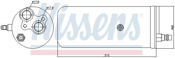 95329 Nissens Ресивер-осушитель кондиционера