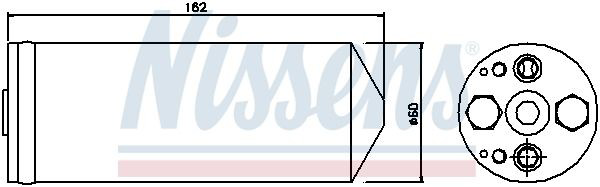 Осушитель кондиционера Nissens 95345 цена, от 12.48 USD