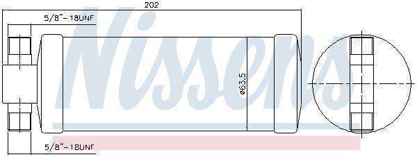 Ресивер кондиционера Nissens 95626