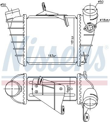 Интеркулер 6913J81 Polcar