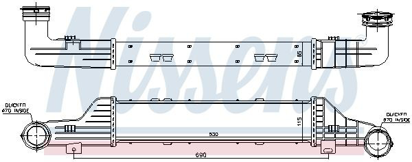 Купить 5015J85 Polcar Интеркулер