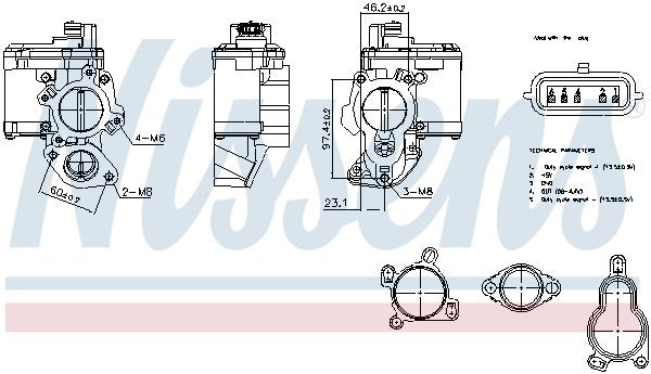 Купить A2C53412016 Opel Клапан EGR системы рециркуляции отработавших газов