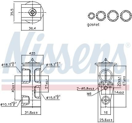 Клапан TRV кондиционера 8044KZ1 Polcar