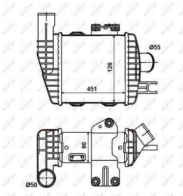  Интеркулер Hyundai Tucson 1