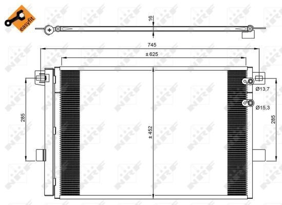 Конденсатор кондиционера Volkswagen AMAROK пикап (2HA, 2HB, S1B, S6B, S7A, S7B) (2010 - 2026) цена, от 84.76 USD