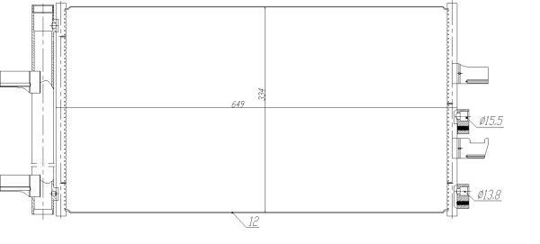 Купить Радиатор кондиционера Бмв Х1  F48