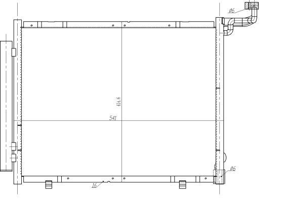 Конденсатор кондиционера Magneti Marelli BC930 цена, от 81.40 USD