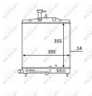 Радиатор охлаждения двигателя Polcar 4107081 цена, от 53.69 USD