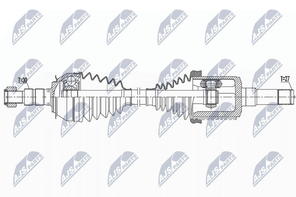 Привод передний правый Chevrolet Orlando минивэн (J309) (2010 - 2026) цена, от 117.01 USD