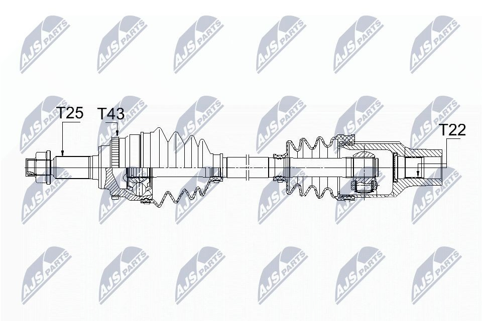 Привод передний правый Suzuki Swift III хэтчбек (RS) (2005 - 2011) цена, от 85.84 USD