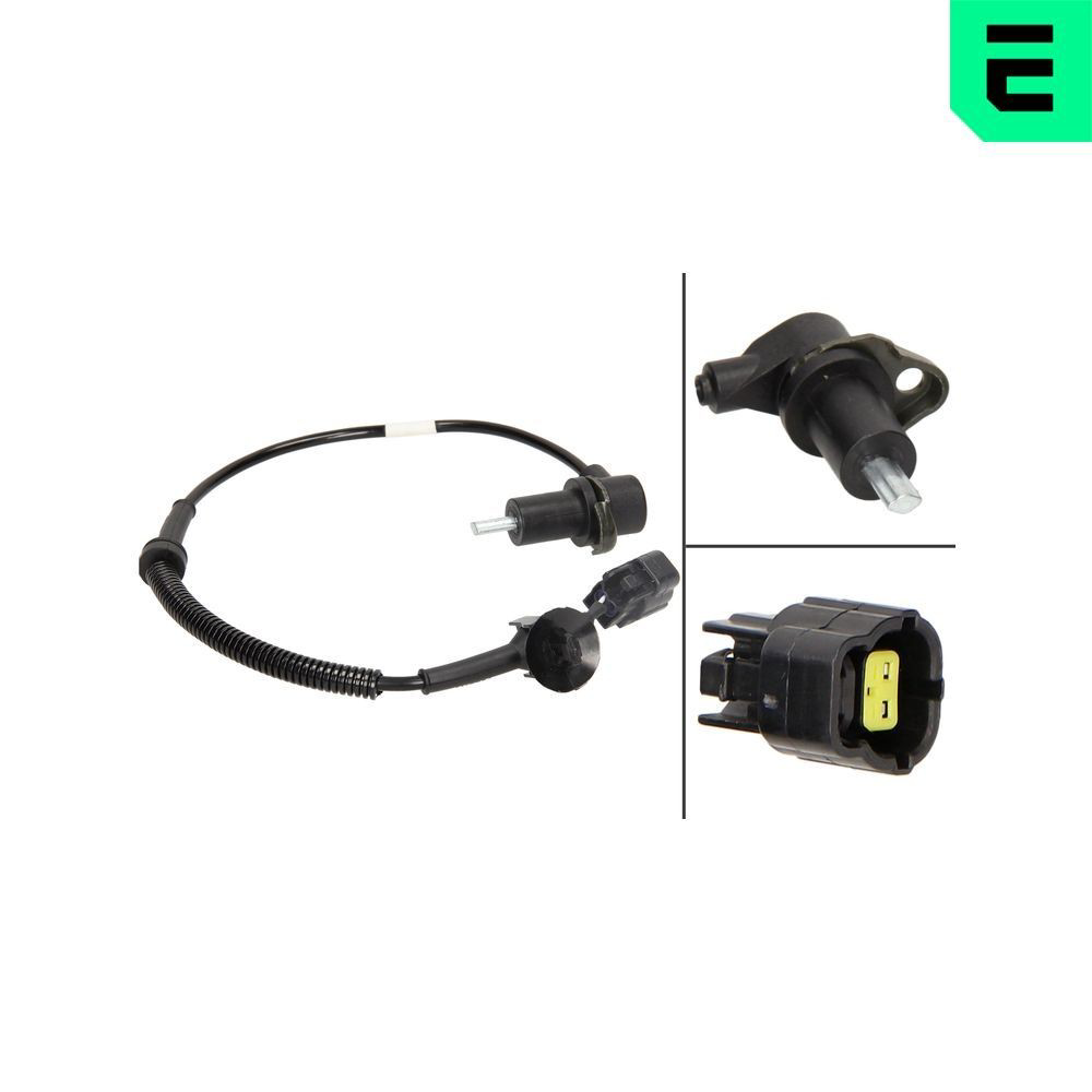 Датчик АБС (ABS) задний, левый Optimal 06S329 цена, от 16.00 USD