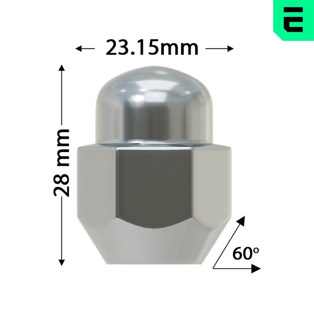 Гайка крепления колеса Optimal OPUWN1000520 цена, от 1.57 USD