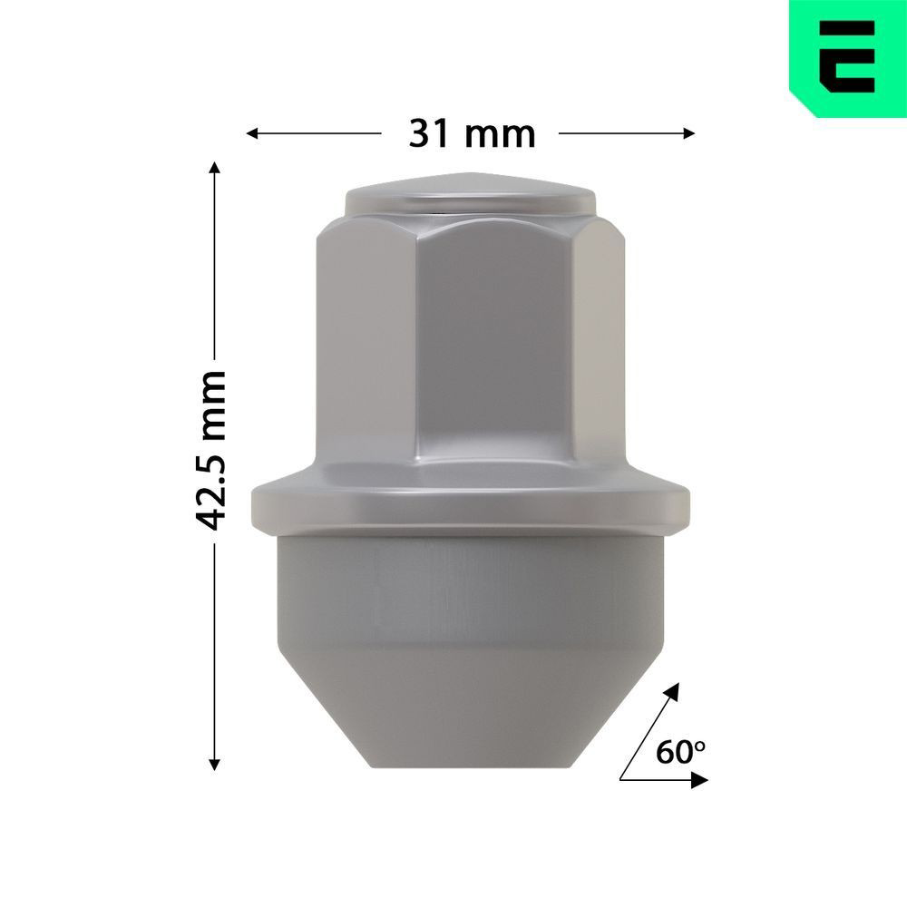 Гайка крепления колеса Optimal OPUWN100121 цена, от 4.78 USD