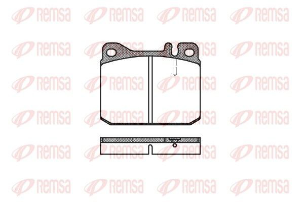 Колодки Remsa 001020 цена, от 25.59 USD