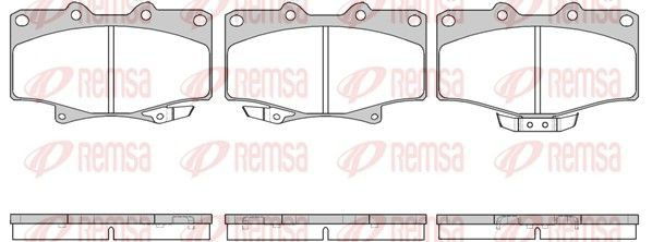 042914 Remsa Колодки передние