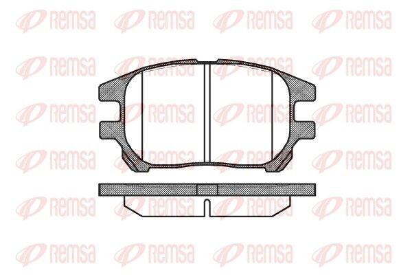 Передние тормозные колодки D0930 PSP