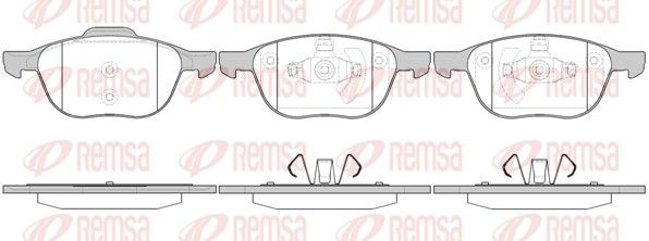 Колодки Remsa 108200 цена, от 19.42 USD