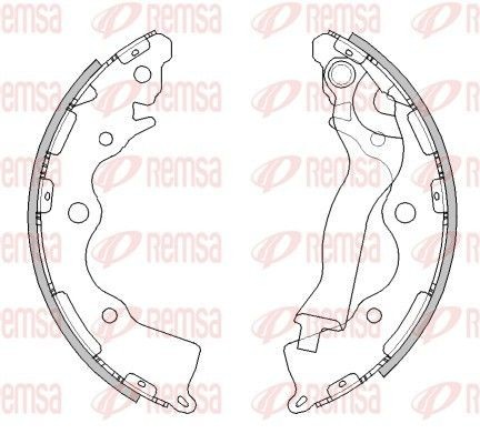 58350A7A00 Hyundai/Kia Барабанные тормозные колодки