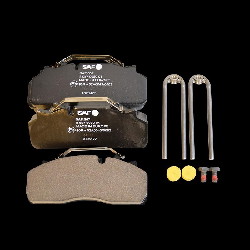Колодки тормозные передние дисковые SAF 3057008001