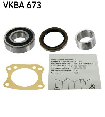 VKBA673 SKF Подшипник ступицы задней