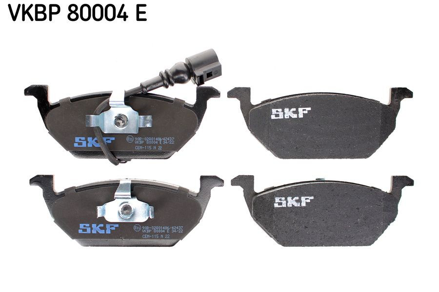 Колодки SKF VKBP80004E цена, от 24.02 USD