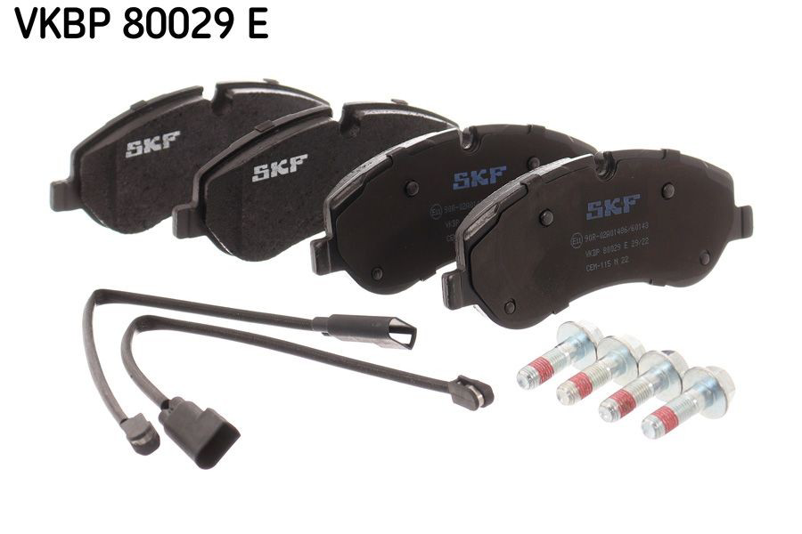 Передние тормозные колодки VKBP80029E SKF