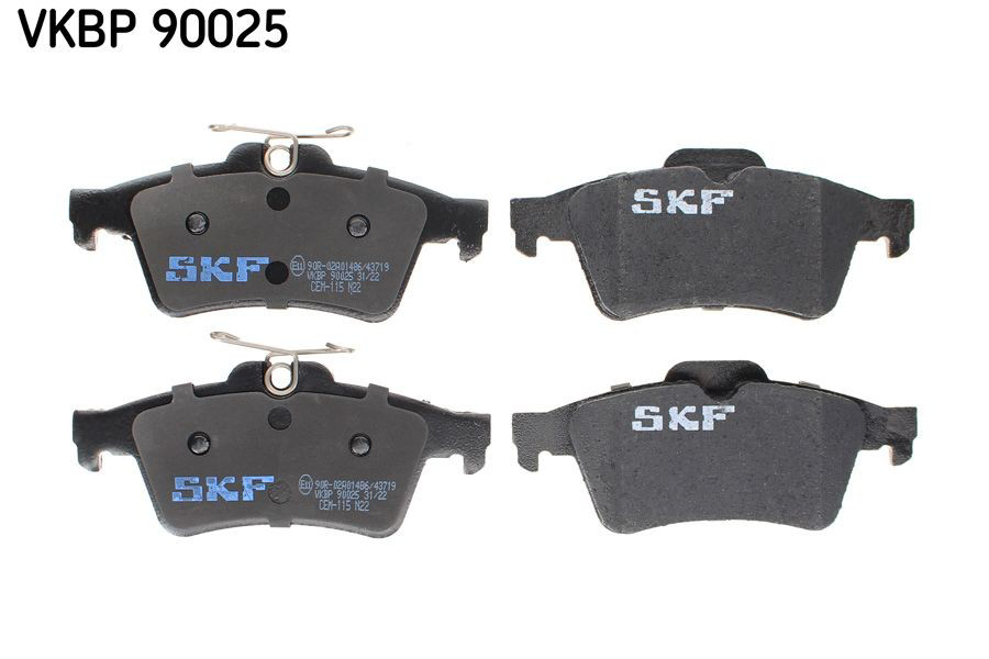 Задние тормозные колодки VKBP90025 SKF