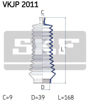 Пыльник рулевой рейки VKJP2011 SKF