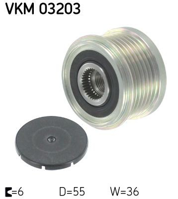 VKM03203 SKF Обгонная муфта генератора