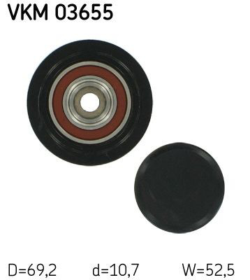 VKM03655 SKF Обгонная муфта генератора