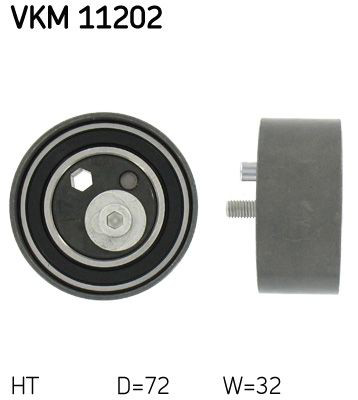 Ролик натяжителя ремня газораспределения SKF VKM11202 цена, от 37.78 USD