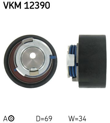 VKM12390 SKF Ролик натяжителя ремня ГРМ