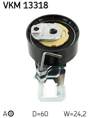 VKM13318 SKF Ролик натяжителя ремня ГРМ