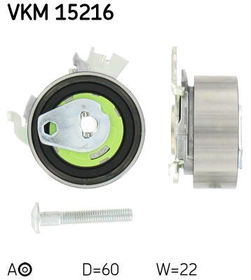 VKM15216 SKF Ролик натяжителя ремня ГРМ