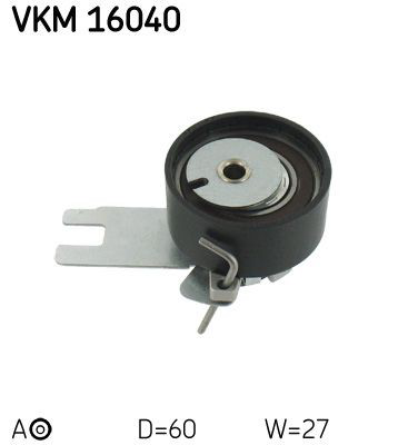 Купить VKM16040 SKF Ролик натяжителя газораспределительного ремня