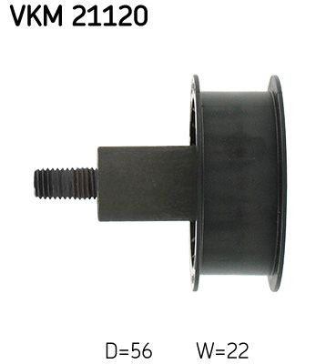 Ролик ремня ГРМ, паразитный SKF VKM21120