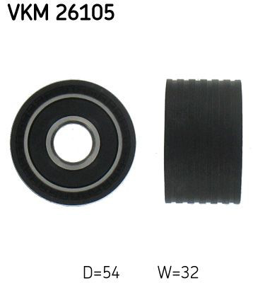 VKM26105 SKF Паразитный ведущий ролик