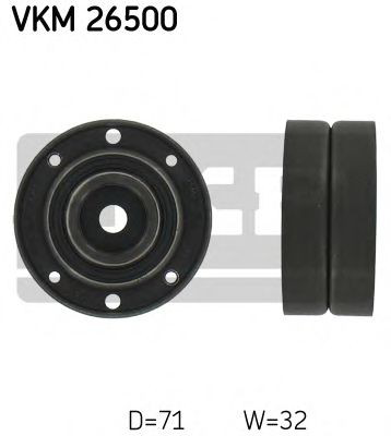 Обводной ролик ремня ГРМ Febi 7008 цена, от 31.77 USD