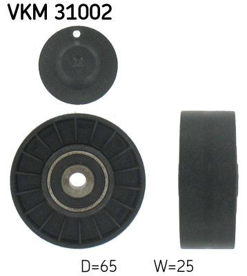 VKM31002 SKF Ролик приводного ремня, паразитный