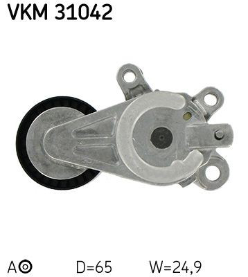Натяжная планка поликлинового ремня SKF VKM31042