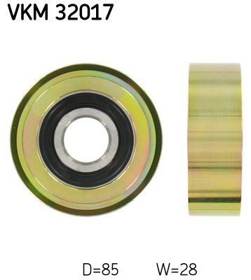 VKM32017 SKF Ролик натяжителя ремня агрегатов