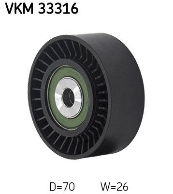 Паразитный ролик приводного ремня SKF VKM33316 цена, от 22.55 USD