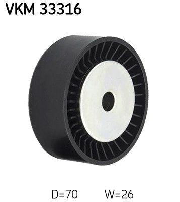 Купить VKM33316 SKF Паразитный ролик