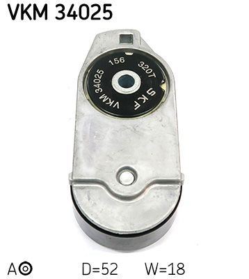 Купить VKM34025 SKF Натяжитель приводного ремня