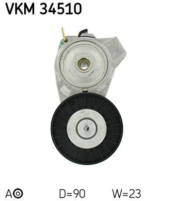 Купить VKM34510 SKF Натяжитель приводного ремня