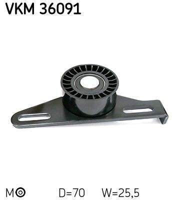 Роликовий модуль натяжителя ремня SKF VKM36091 цена, от 26.02 USD