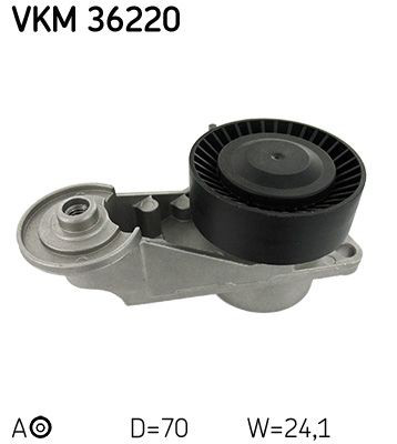 Натяжная планка поликлинового ремня SKF VKM36220