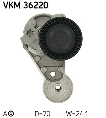 Купить VKM36220 SKF Натяжитель приводного ремня